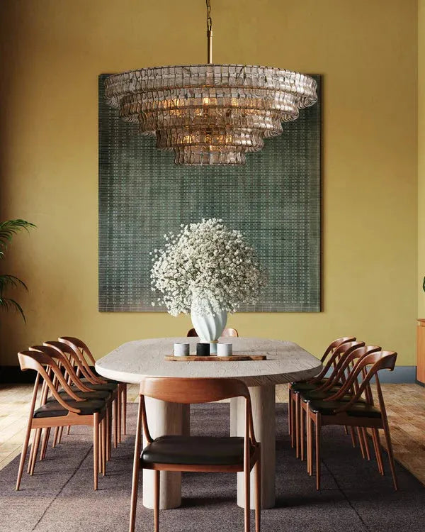 Ghiaccio Round Chandelier 24"36"48"60" - view 6