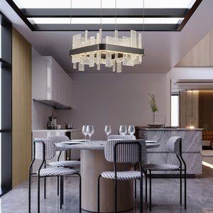 Lyra Glass Pendant Light 19.7" - view 6