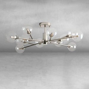 Apollo Moder Glass Ball Flushmount 20''36''47'', flush mount - view 16