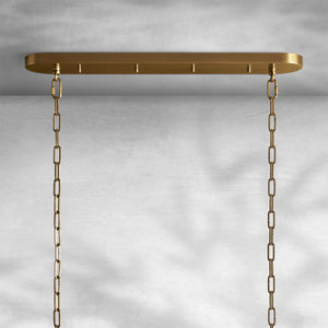 Glacien Oval Chandelier 54"W/65"W - view 37