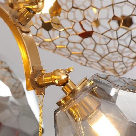 Modern Wine Glass Shape Chandelier Italian Light Luxury Light Fixture for Dining Room/Living Room - view 35