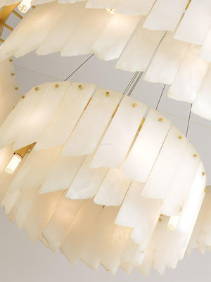 Alabaster Cascade Tiered Chandelier 27.6 - view 7