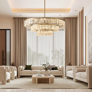 Selene Linear Crystal Chandelier - view 22