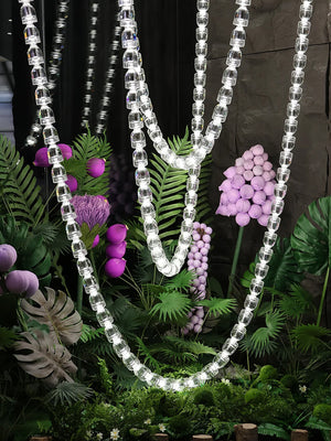Gabriel Chrome Crystal Chandelier - view 7