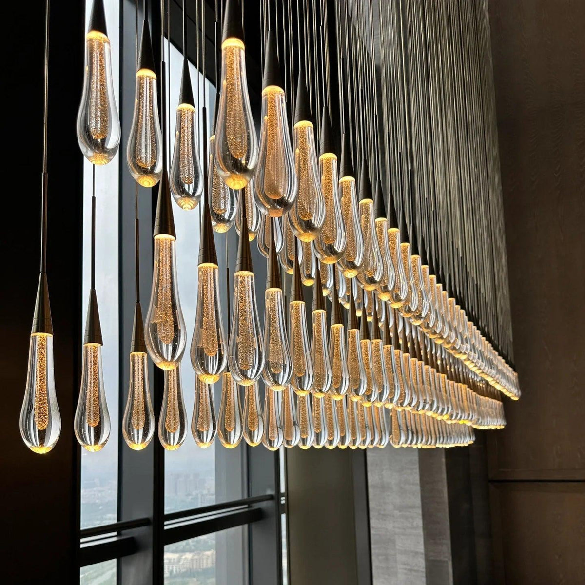Soltaire Linear Chandelier 37"50"70"87"120" - view 28