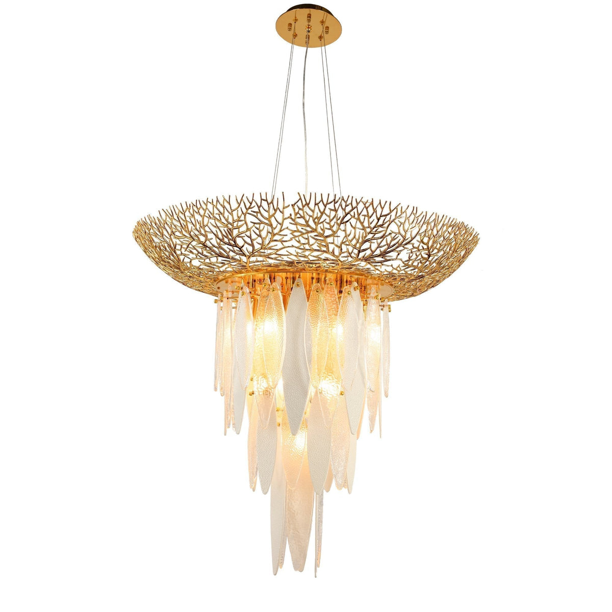 Natalie Branching Chandelier, brass - view 3