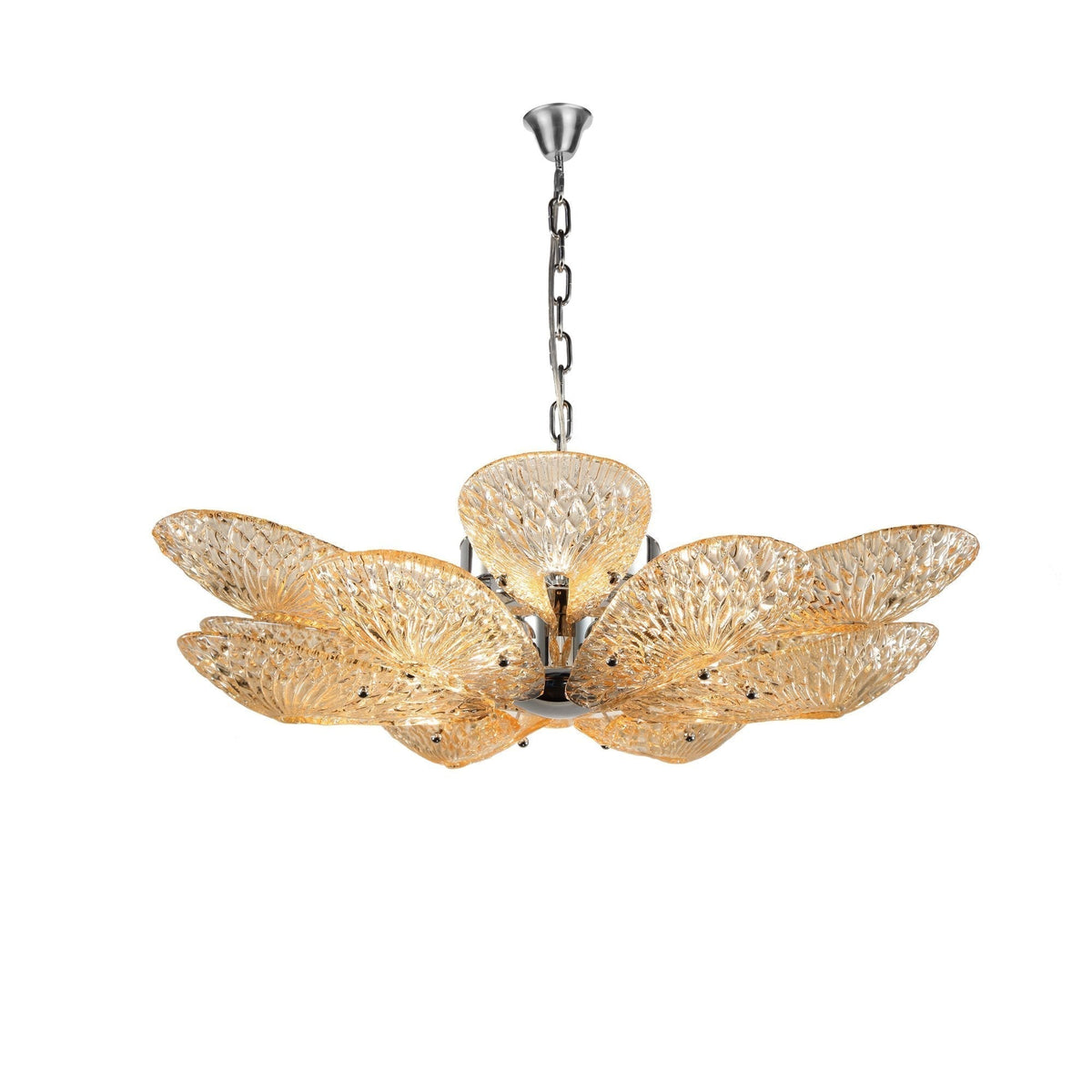 Bella Murano Glass Flower Chandelier - view 7