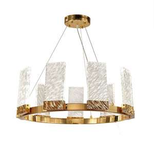 Aimee 1-Tier Round Chandelier, crystal