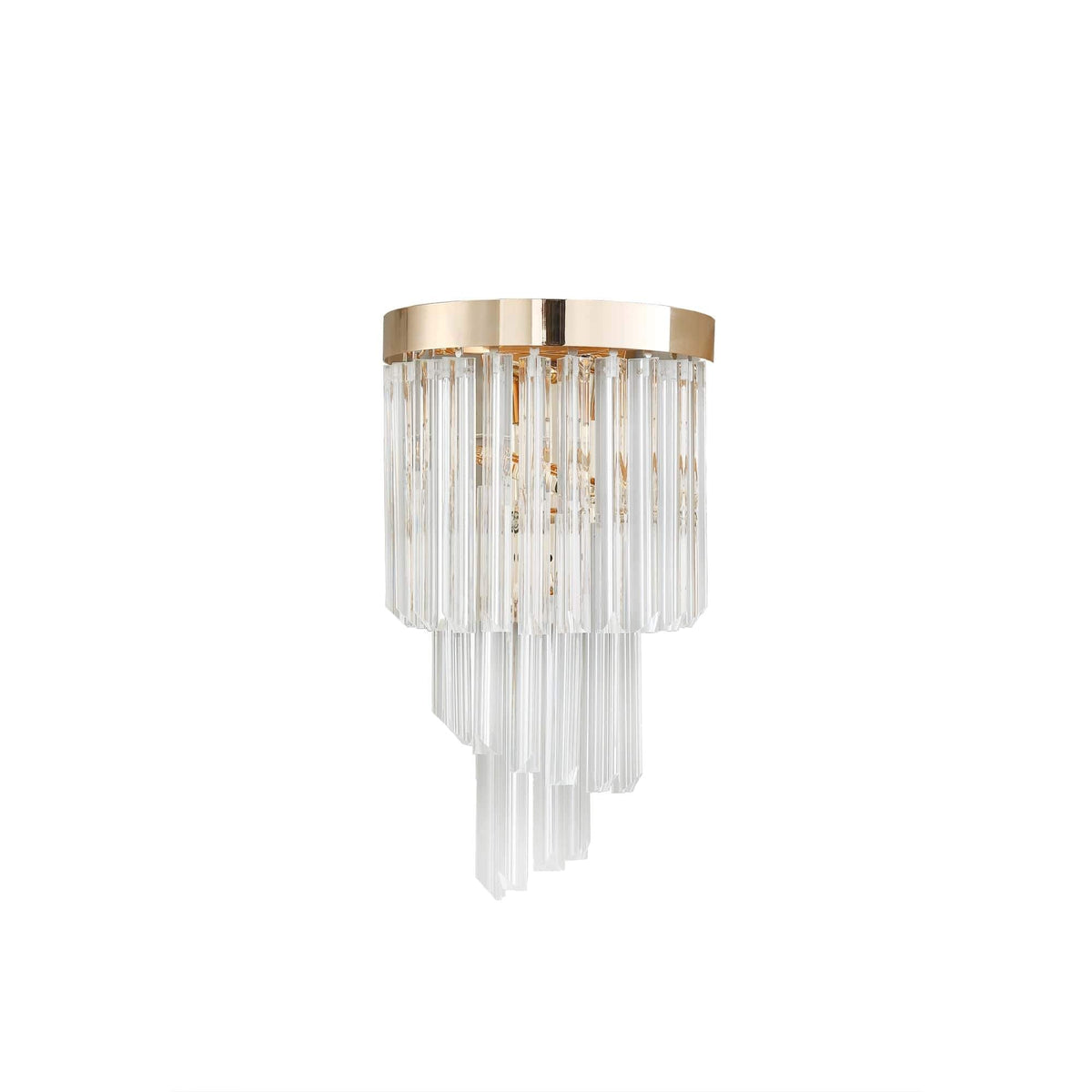Rhea Palms Crystal Sconce, chandelier