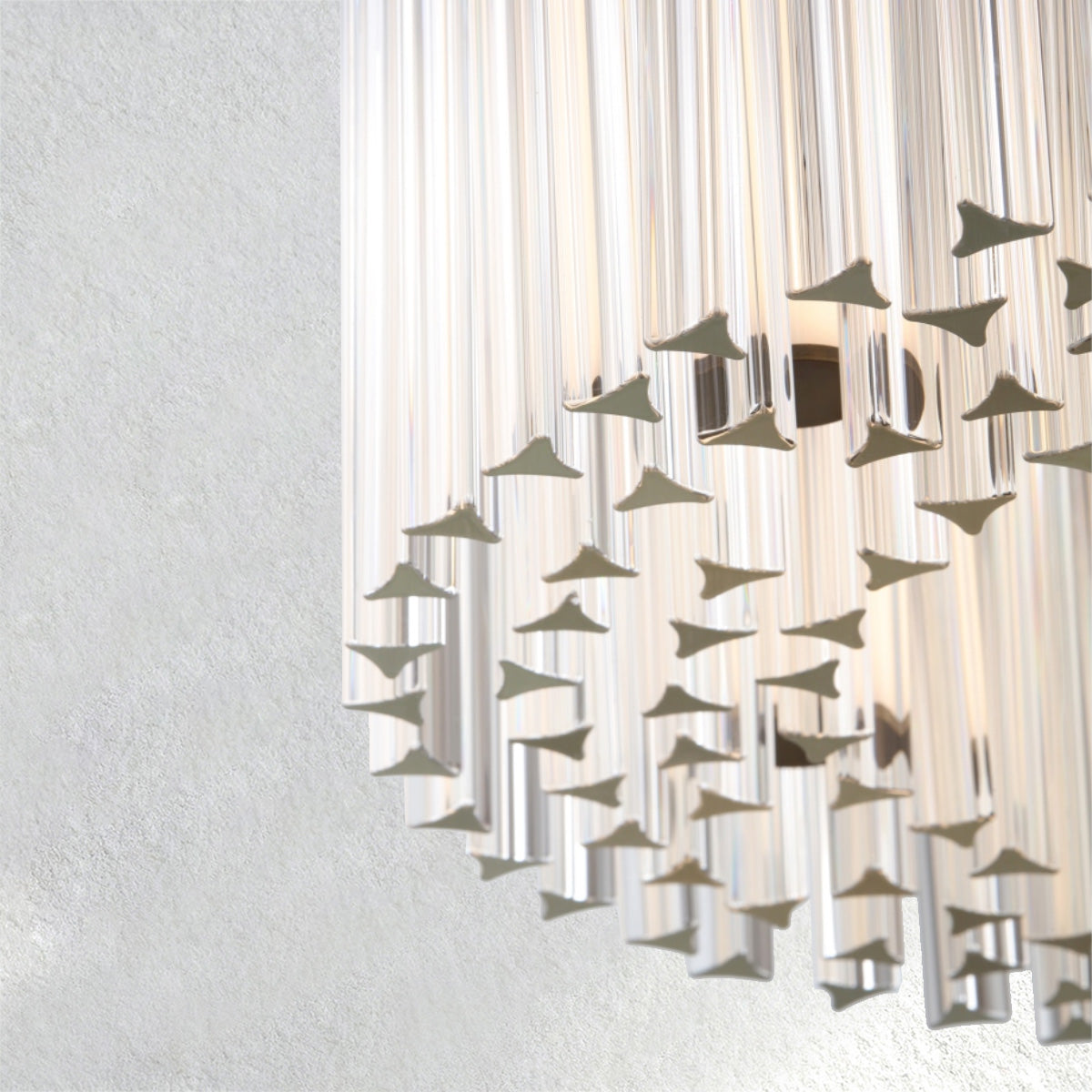 Carey Rainfall Round Chandelier - view 3
