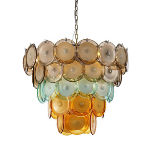 Bettina Round Chandelier, glass - view 3