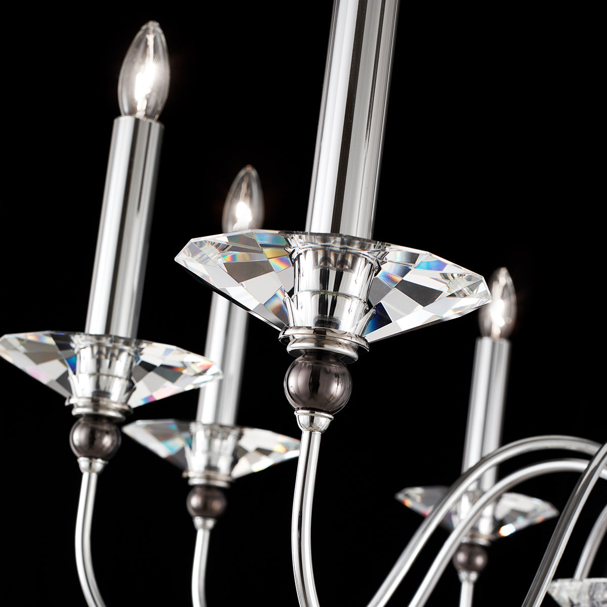 Jamine Crystal Chandelier 33" - view 3