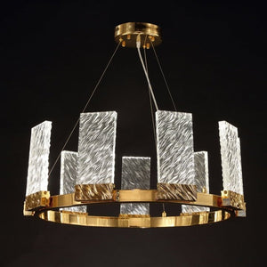 Aimee 1-Tier Round Chandelier, crystal - view 2