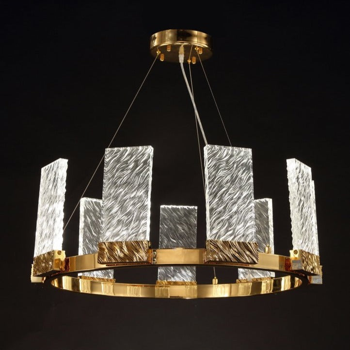 Aimee 1-Tier Round Chandelier, crystal - view 2