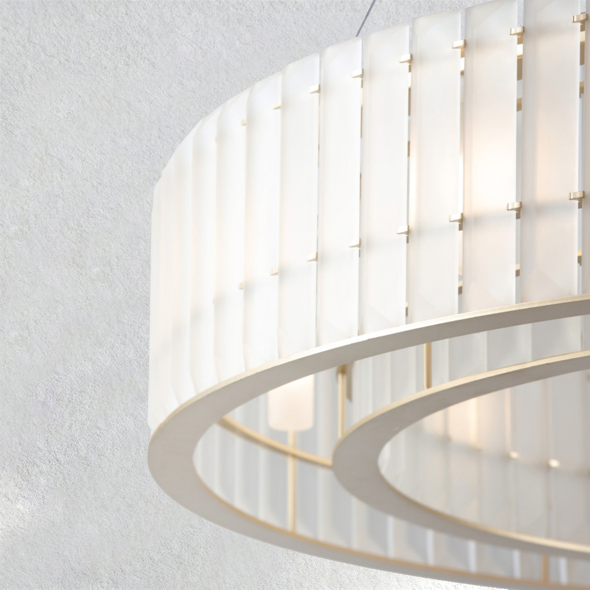 Carey Parallel Round Chandelier - view 5