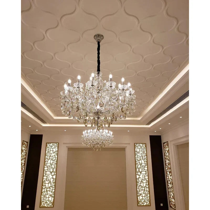 Allumage Extra Wide Classic Crystal Chandelier, K9 crystal - view 9