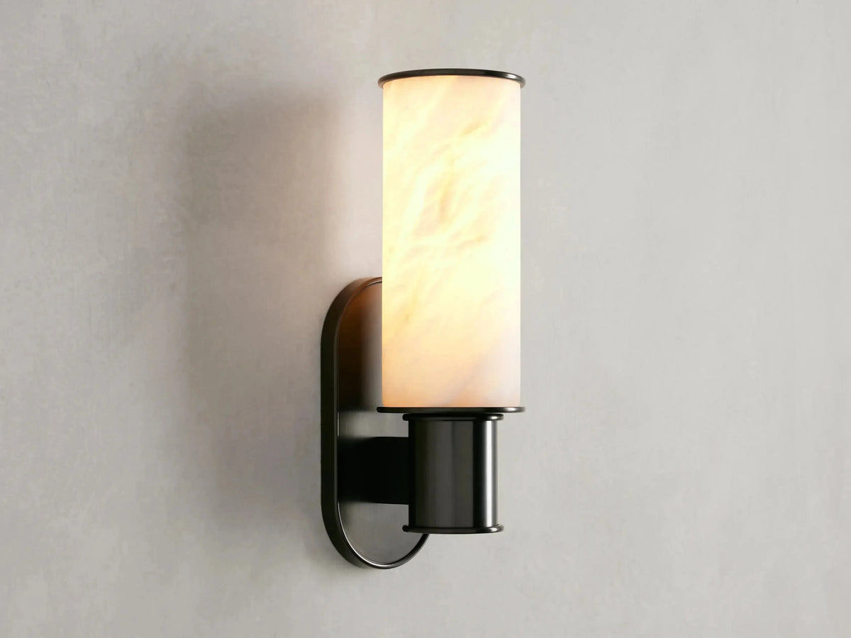 Harlin Wall Sconce in Alabaster - view 9