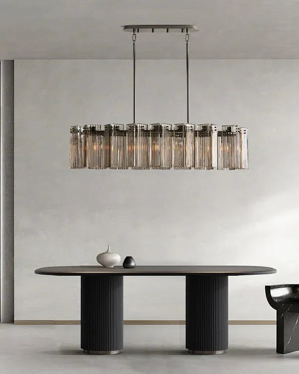 Delsie Oval Chandelier 51''63''72'' - view 8