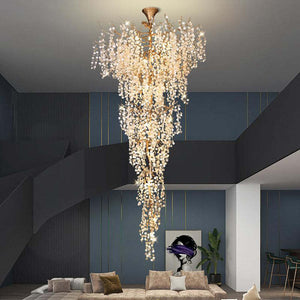 Long Vine Staircase Chandelier 78.7" 110" - view 4