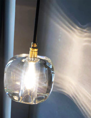 Bedroom Pendant Lighting Smoke Grey Clear Color - view 6