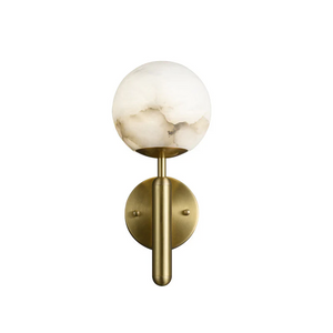 Renata Alabaster Global Wall Sconce - view 4