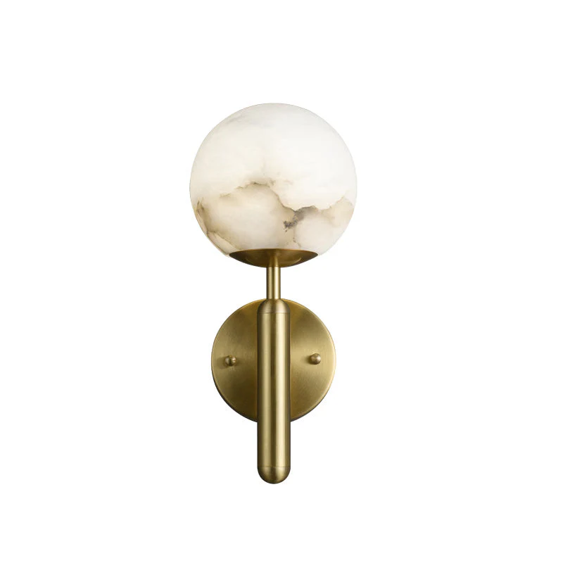 Renata Alabaster Global Wall Sconce - view 4