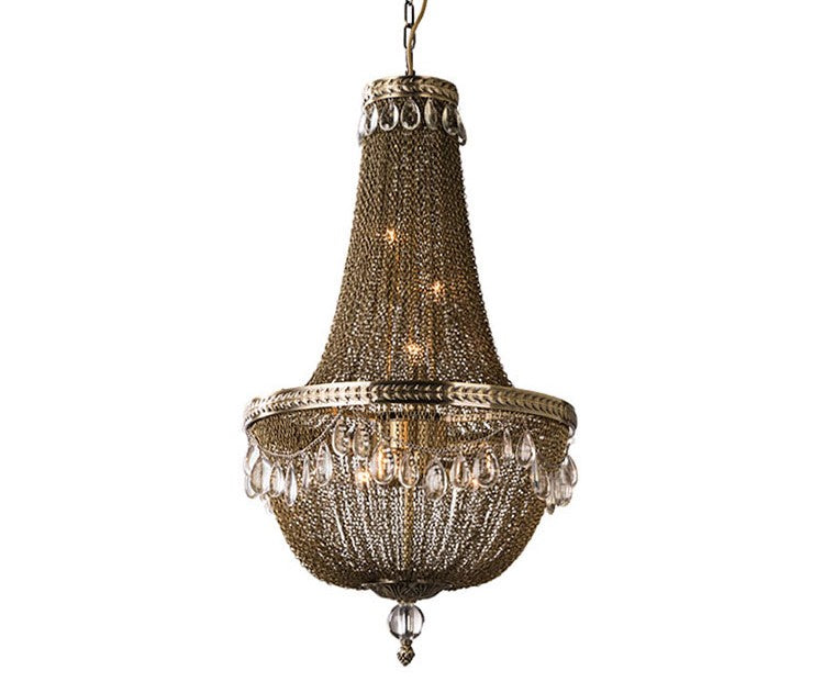 Oversize Modern Metal Art Luxury Crystal Chandelier for Duplex Hall/Staircase/Villa/Foyer - view 2