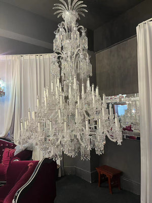 73 lights bell crystsal chandelier, K9 crystal - view 4