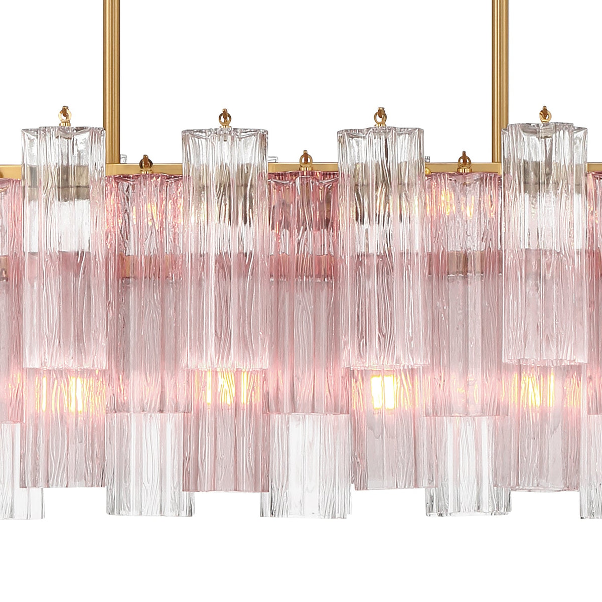 Addis 51.75'' Linear Chandelier in Aged Brass - Additional View (ADD-317-AG-SP)