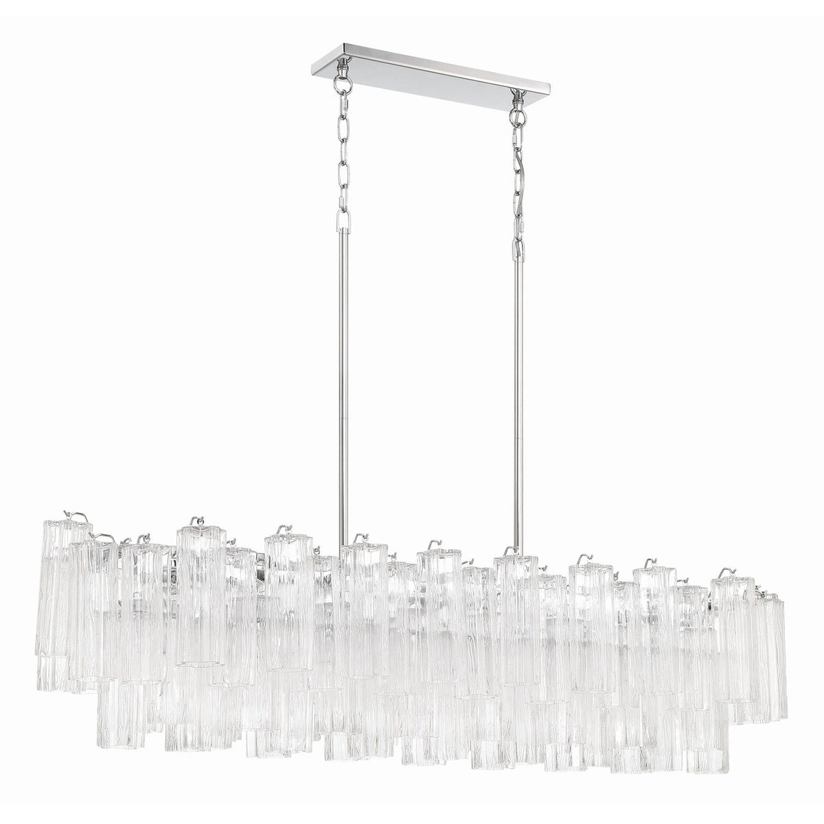Addis 51.75'' Linear Chandelier in Polished Chrome - Additional View (ADD-317-CH-CL)