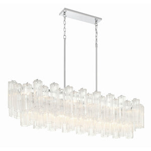 Addis 51.75'' Linear Chandelier in Polished Chrome - Additional View (ADD-317-CH-CL)