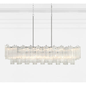 Addis 51.75'' Linear Chandelier in Polished Chrome - Additional View (ADD-317-CH-CL)