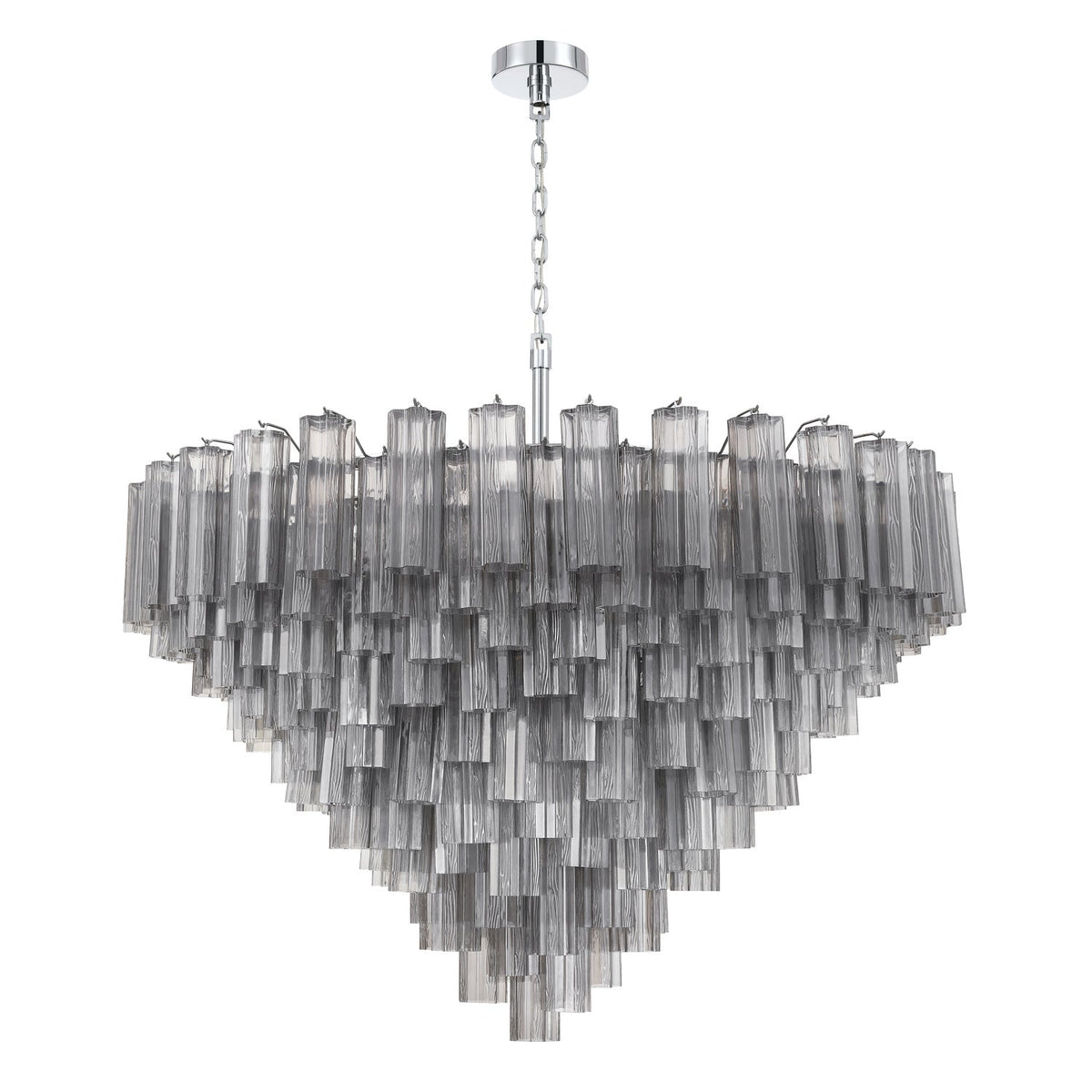 Addis 49'' Chandelier in Polished Chrome - Additional View (ADD-327-CH-SM)