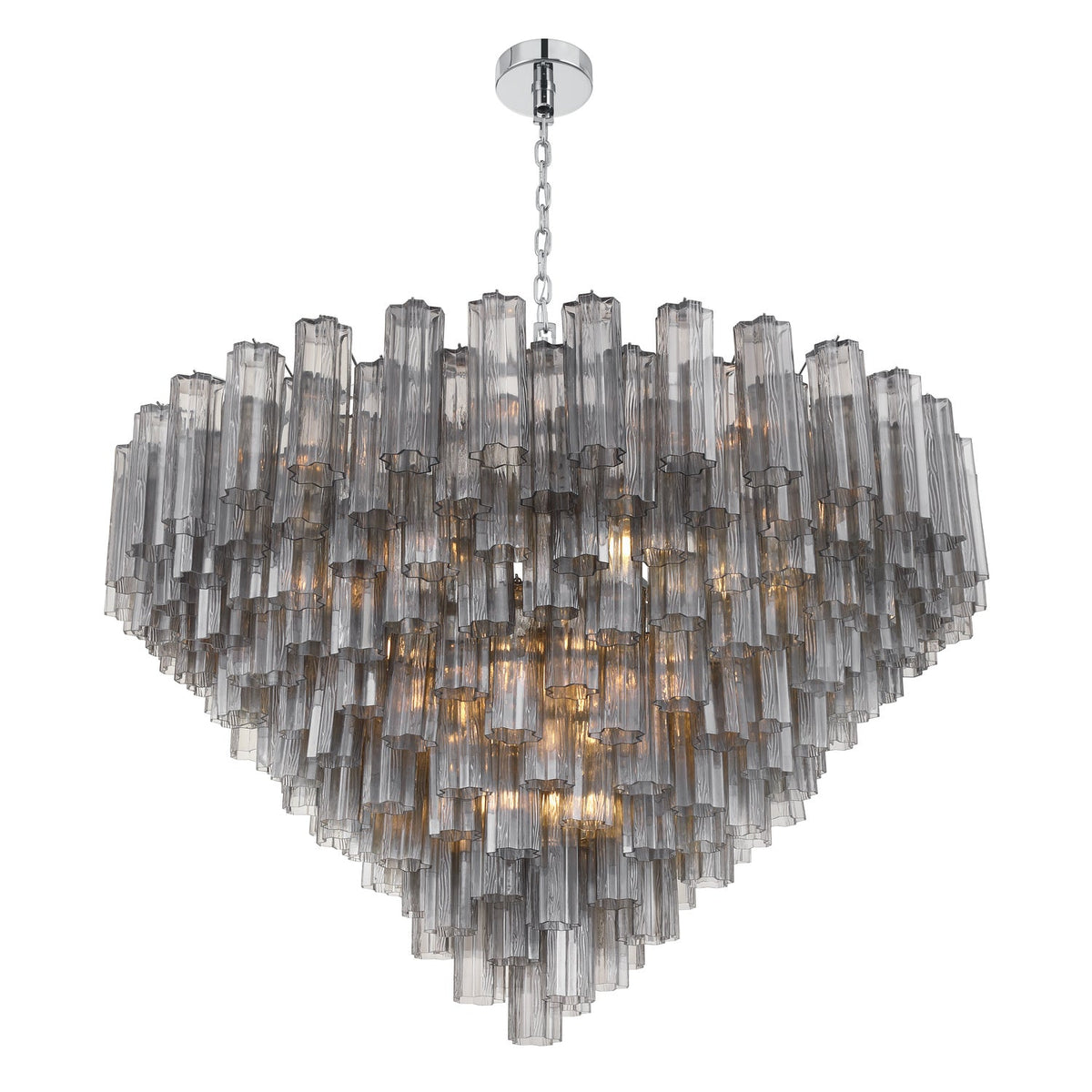 Addis 49'' Chandelier in Polished Chrome - Additional View (ADD-327-CH-SM)