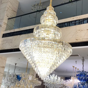 Luxury Multi-tiered Extra Large Crystal Chandelier for Staircase/Foyer/Entryway - view 2