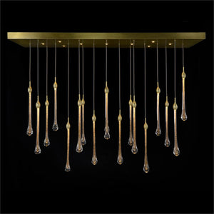 Luna: Thirty-Light Crystal Drop Chandelier