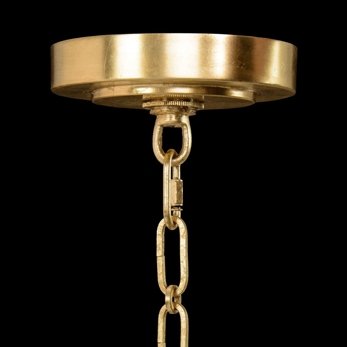 Bonheur Twelve-Light Glass Chandelier - view 2