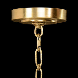 Bonheur Twelve-Light Glass Chandelier - view 2