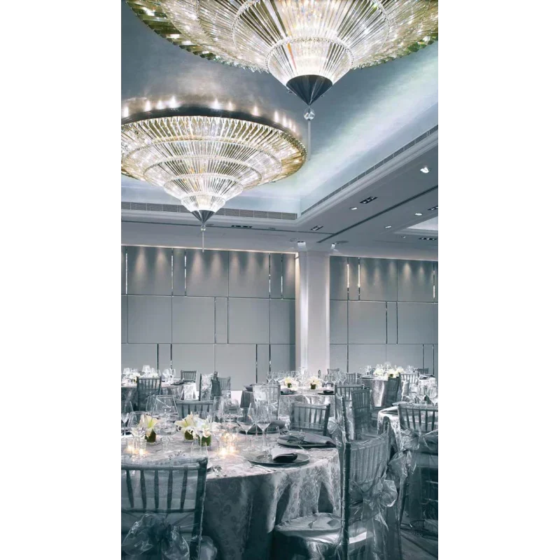 Modern Luxury Exquisite Flush Mount Crystal Chandelier for Low-ceiling Space - view 6