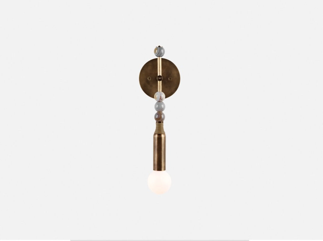 TALISMAN 1 SCONCE H19” x W5.5" x D4”, wall sconce - view 2