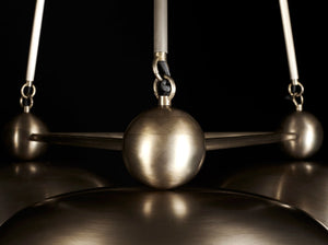 TASSEL 57 CHANDELIER Ø32.5", brass - view 4