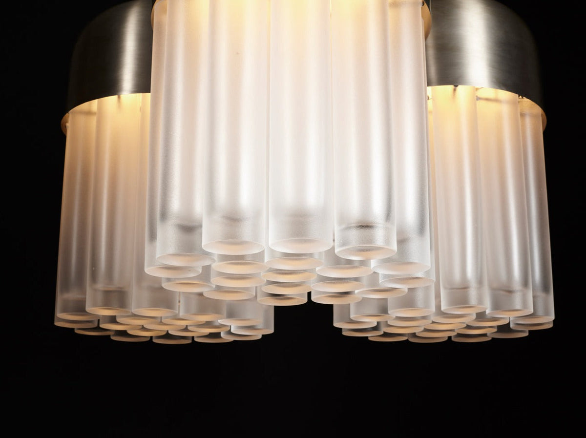 TASSEL 57 CHANDELIER Ø32.5", brass - view 5