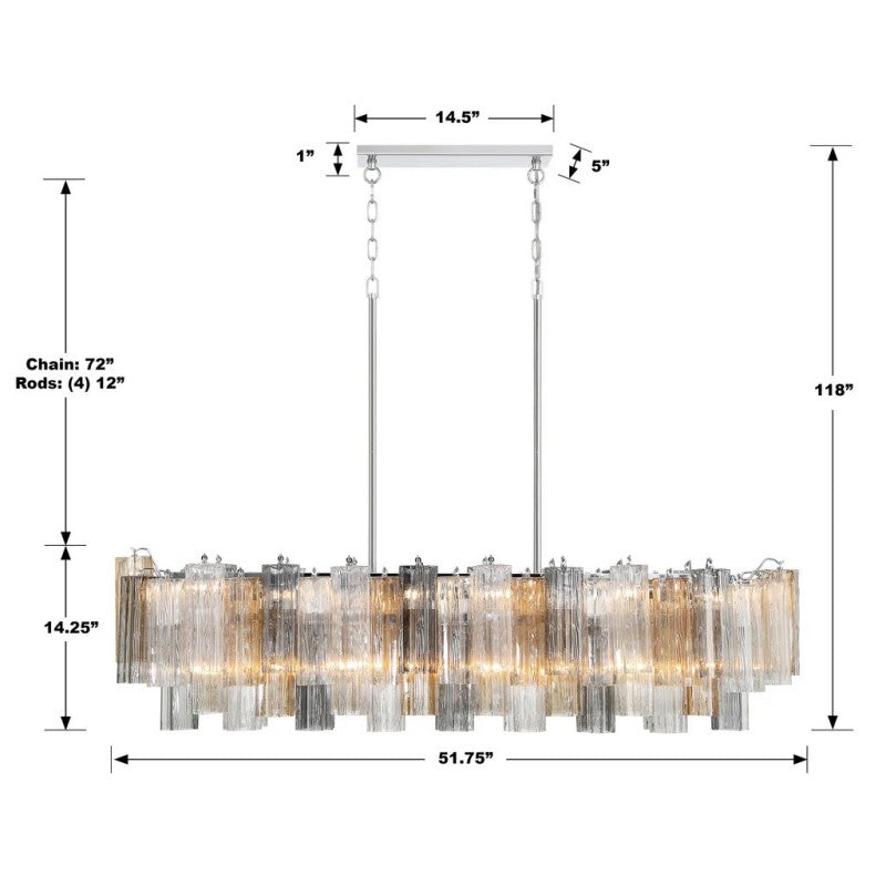 Addens 14-Light Chandelier - view 22