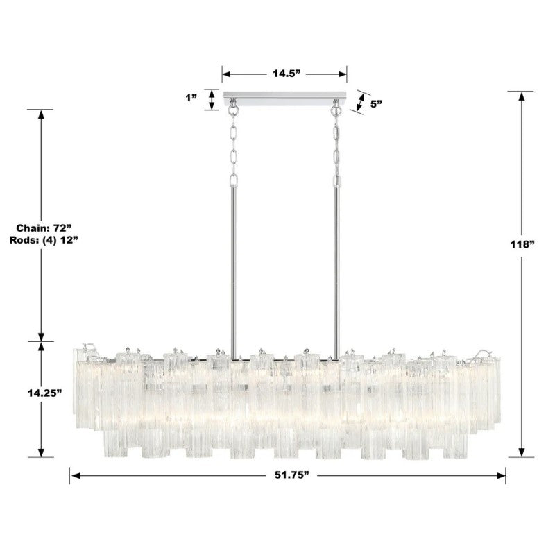 Addens 14-Light Chandelier - view 26