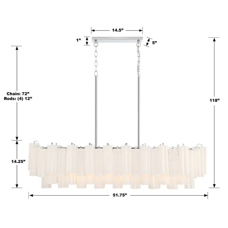 Addens 14-Light Chandelier - view 34