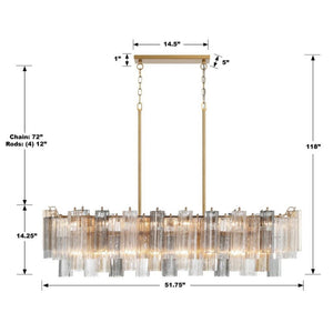 Addens 14-Light Chandelier - view 11