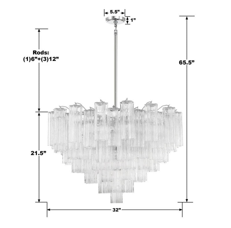 Addens 16-Light Chandelier - view 24