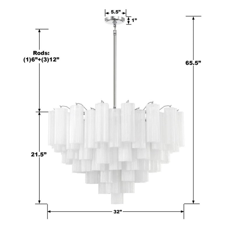 Addens 16-Light Chandelier - view 33
