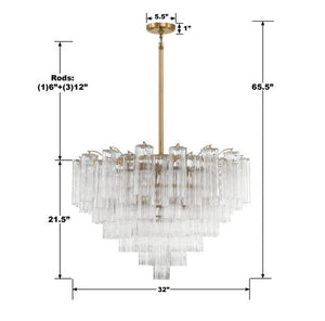 Addens 16-Light Chandelier - view 13