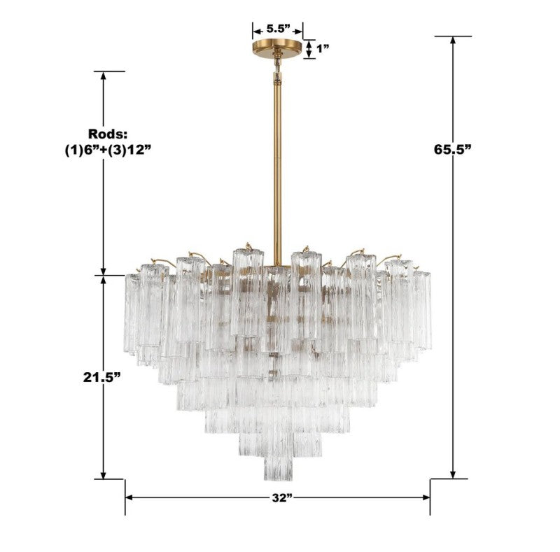 Addens 16-Light Chandelier - view 13
